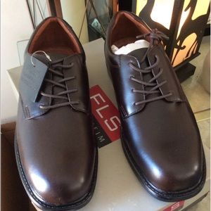 Men’s Brown Leather Oxford Shoes